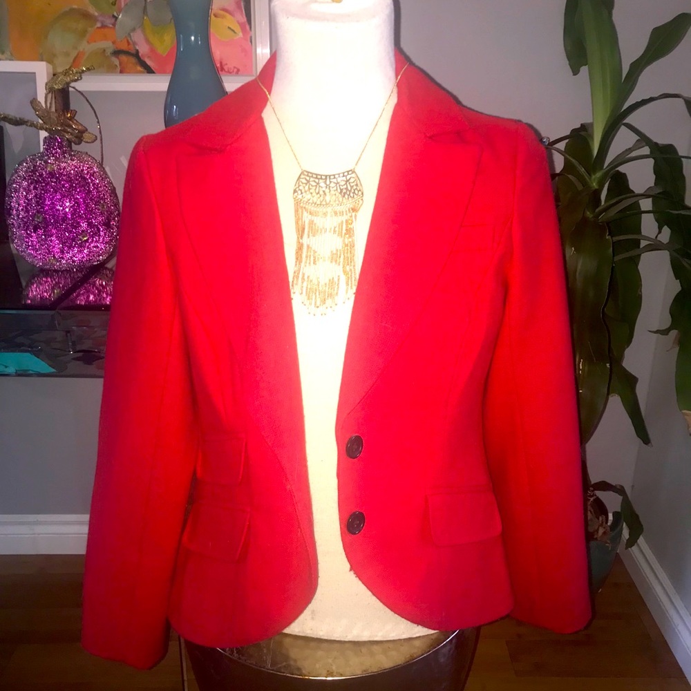 Beautiful red blazer